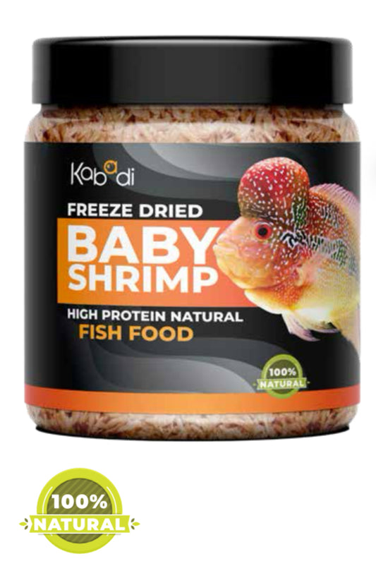 Kabadi baby shrimps fish food