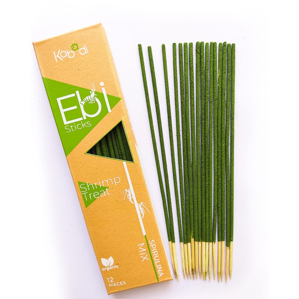 Kabadi Shrimp Treat Sticks - Spirulina