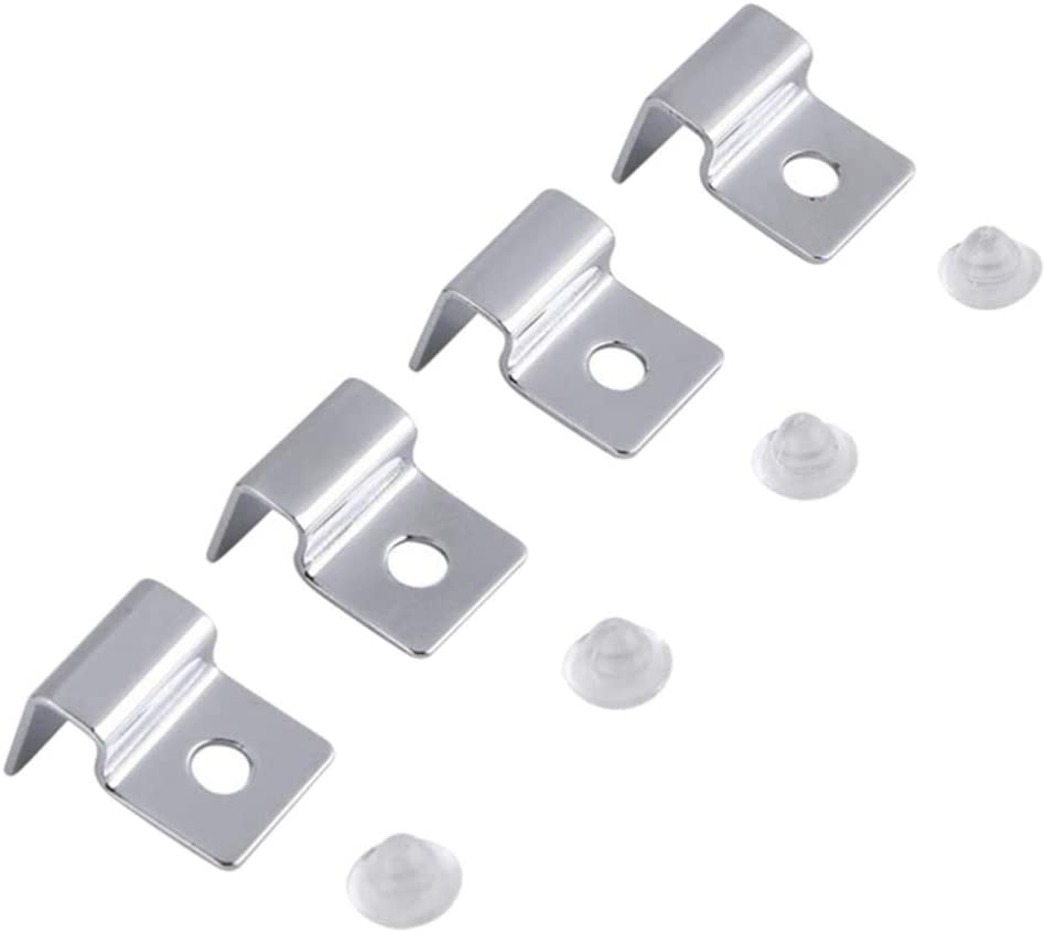 Aquarium cover holder brackets -- Pack of 4pcs