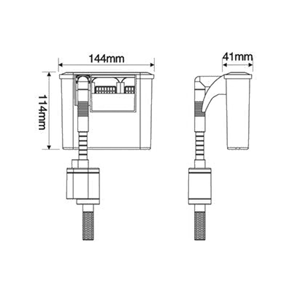 SunSun HBL-302 Hang on Back Power Slim Filter