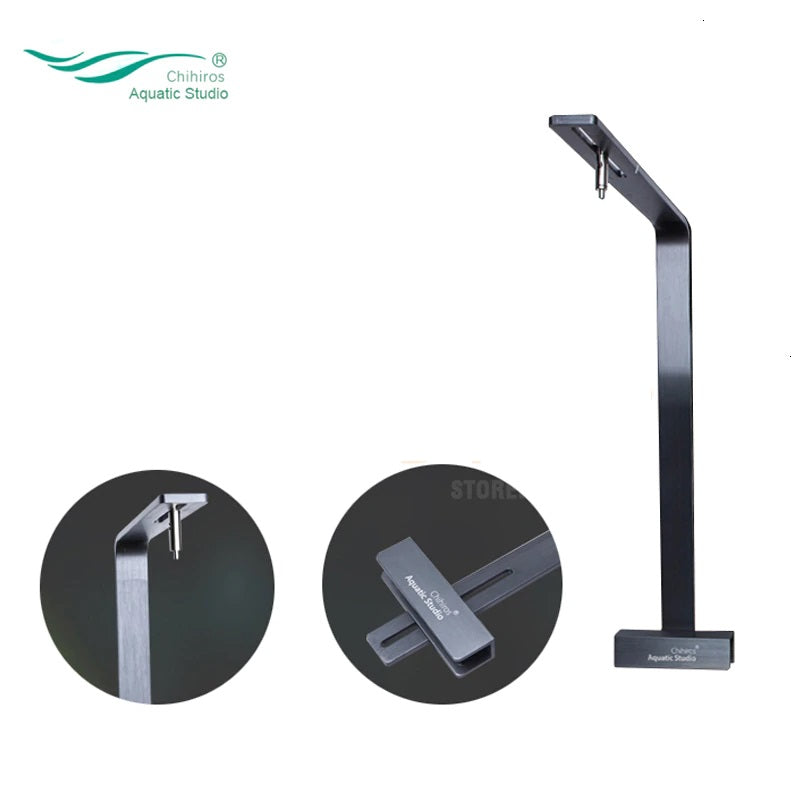 Chihiros Aluminium brackets - 1 pair (2pcs) - Black