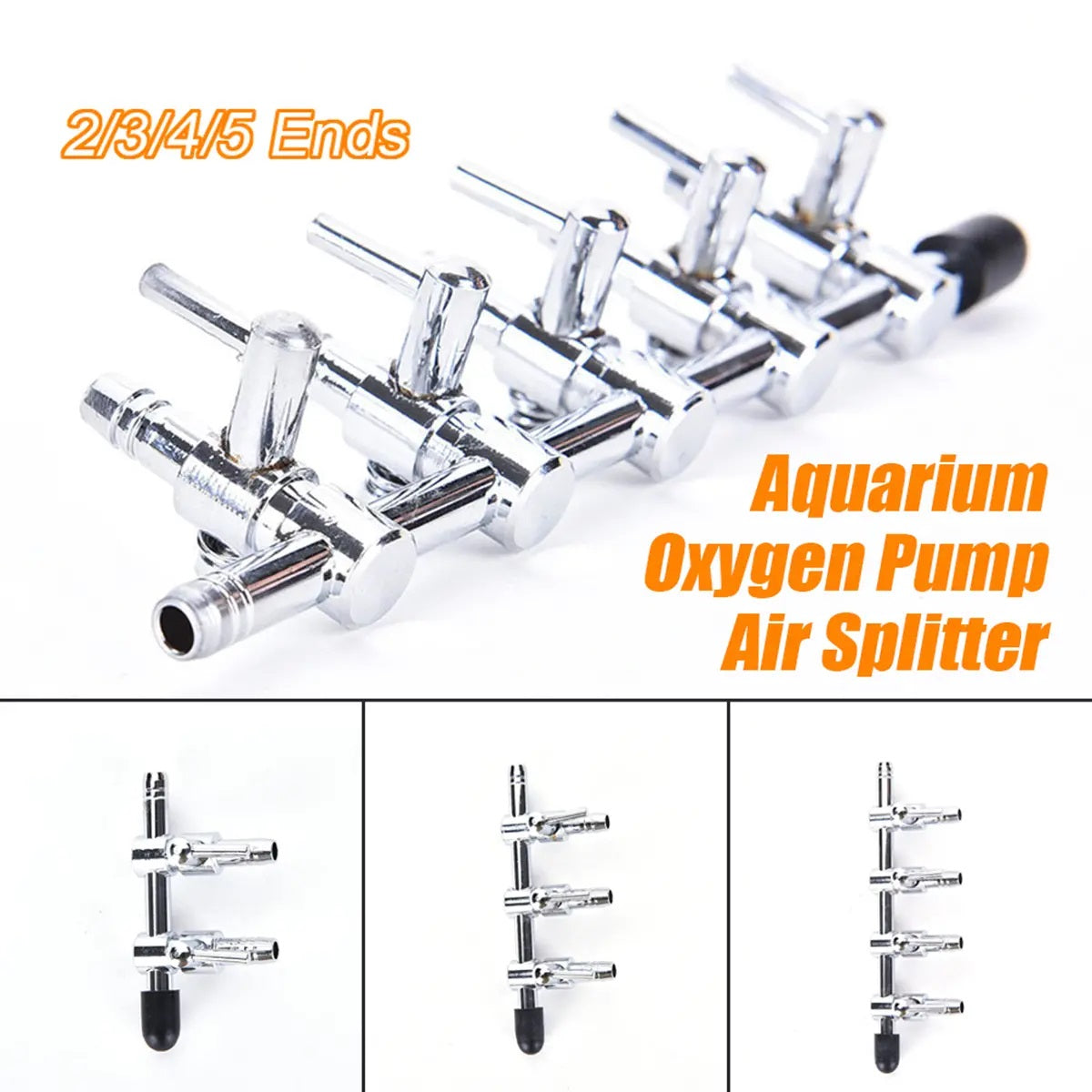 Stainless Steel Valve Splitter for Air Flow Control