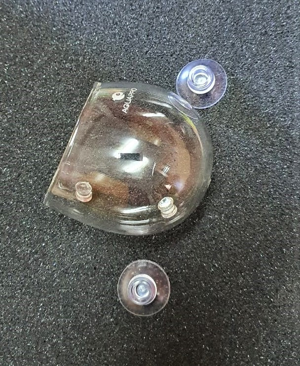 Glass pot for planted tank