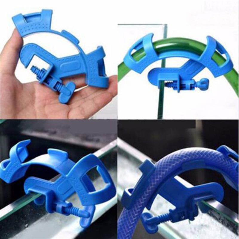 Aquarium hose/pipe holder