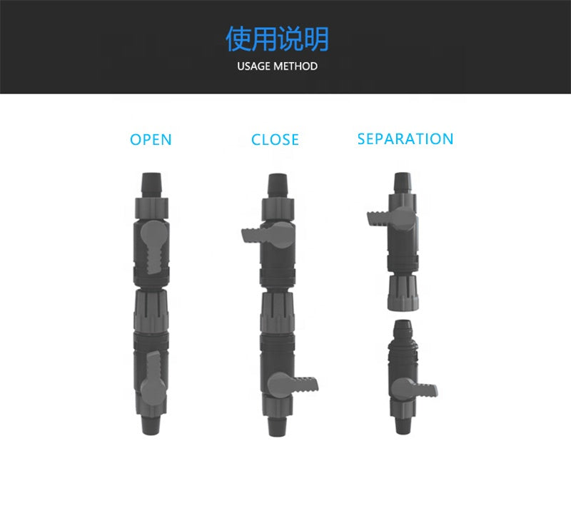 Qanvee quick connector valve