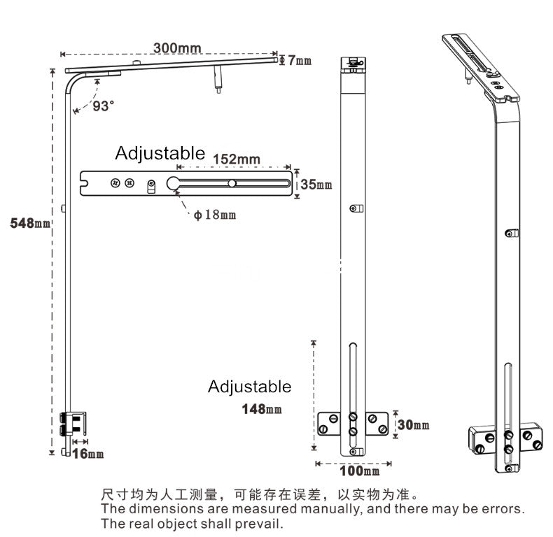Week Aqua L hanging stand II - SINGLE PC