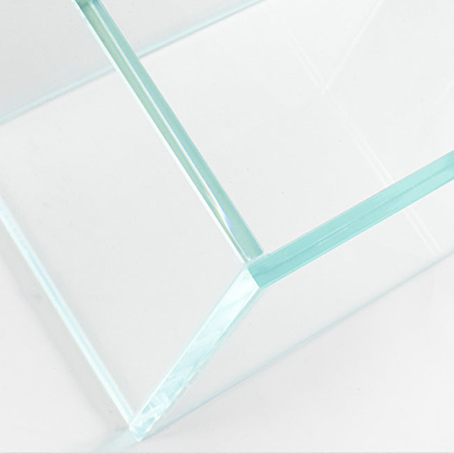 Rimless high clarity glass tanks