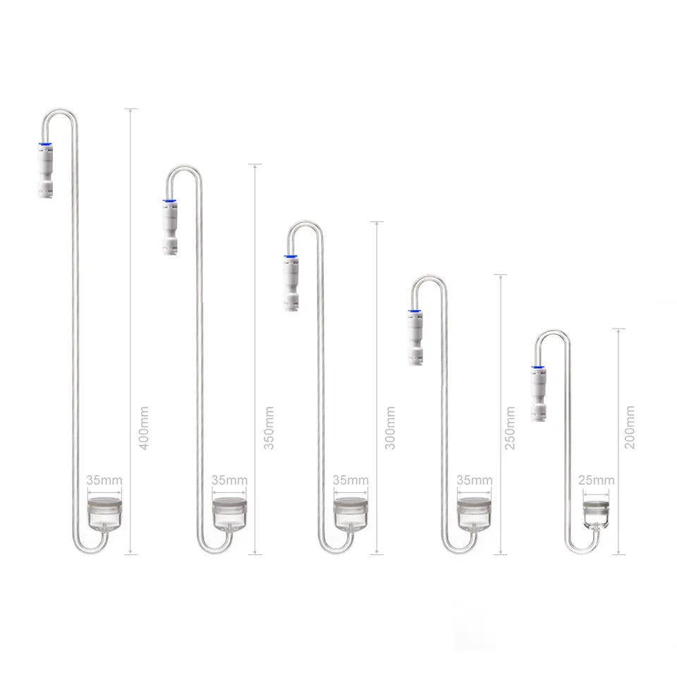 Aquamarket Acrylic CO2 diffusers with inbuilt check valve