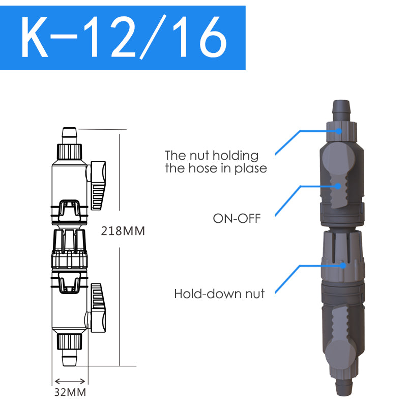 Qanvee quick connector valve