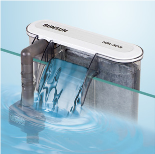SunSun HBL-302 Hang on Back Power Slim Filter