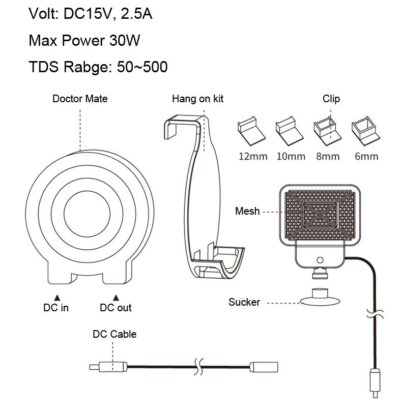 Chihiros Doctor Mate Bluetooth for tank 1- 125L
