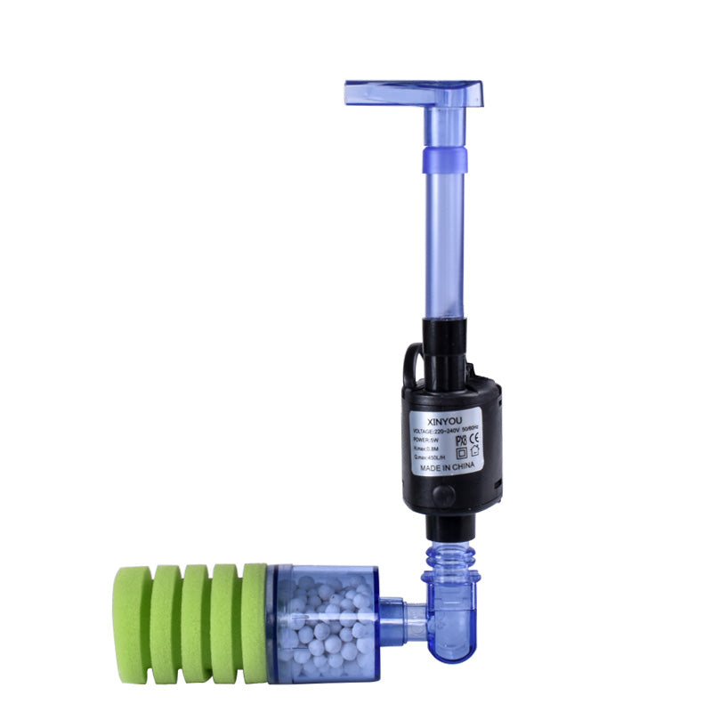 Single head sponge filter with pump XY-2900/2901