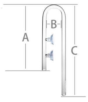 Glass U type Inflow