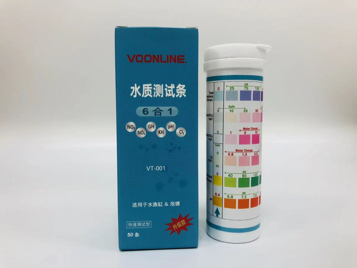 Voonline 6 in 1 test strips