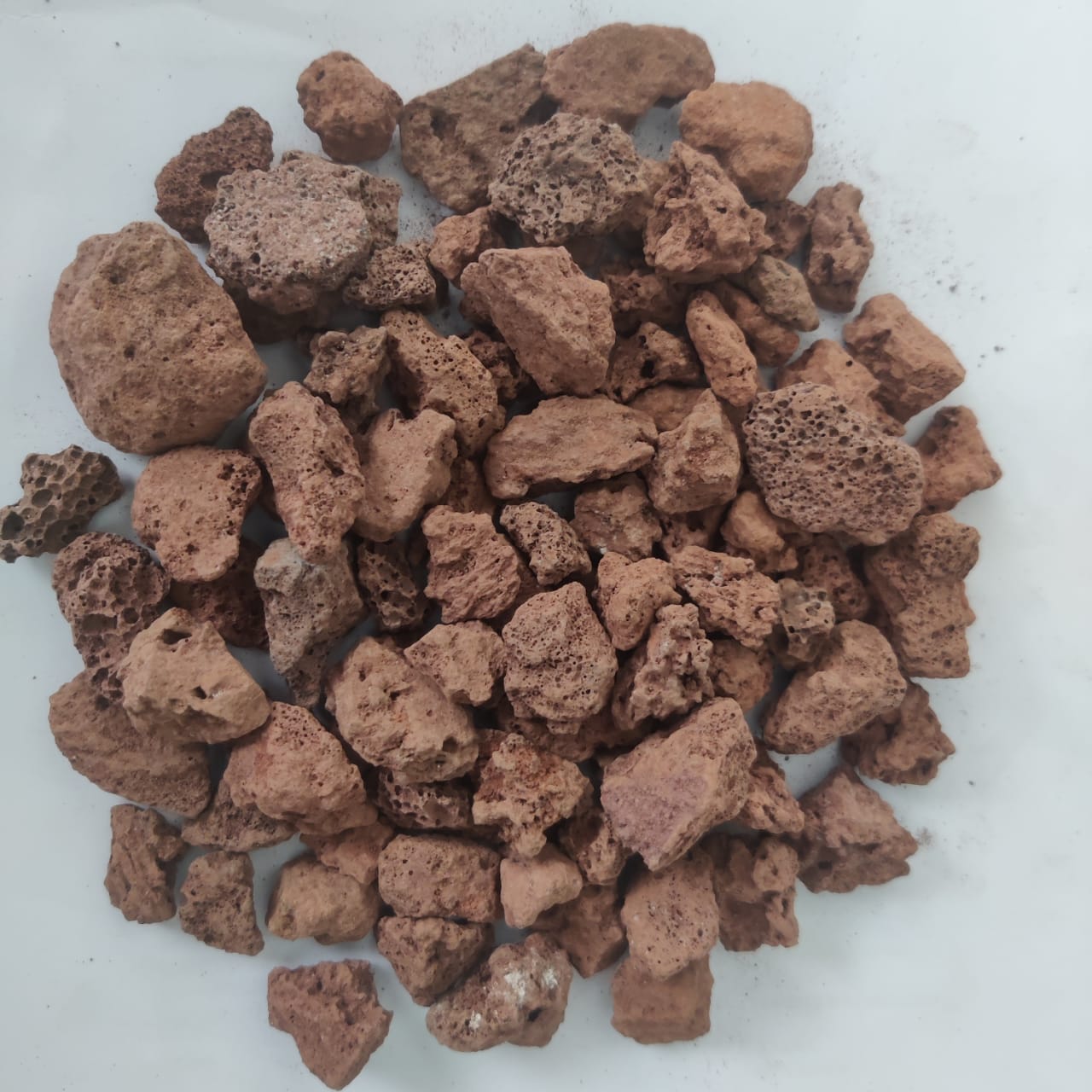 Natural Crushed Lava rocks - 1kg bag