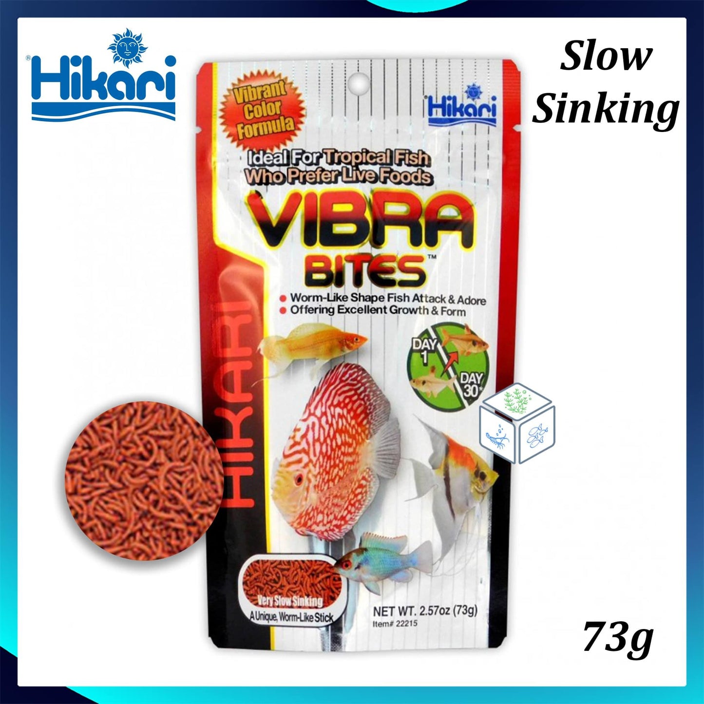 Hikari® Tropical Vibra Bites™ -35G