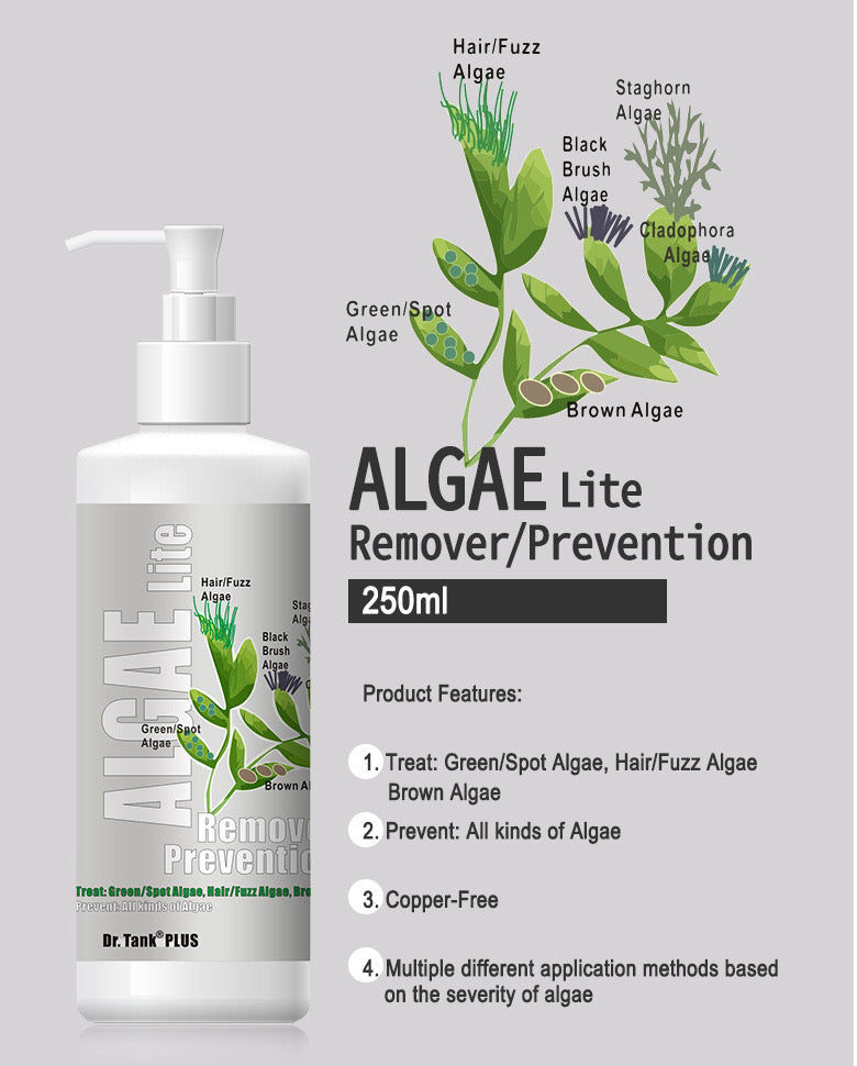 Dr Tanks Algae lite removal/ prevention