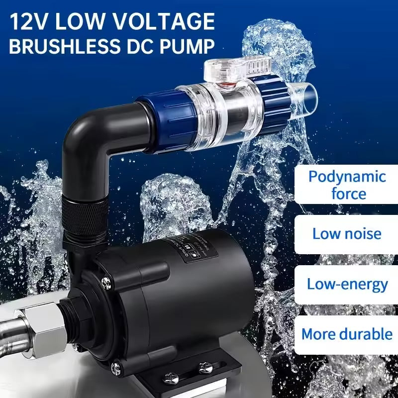 WEEK AQUA Steel canister filter with app controlled DC pump