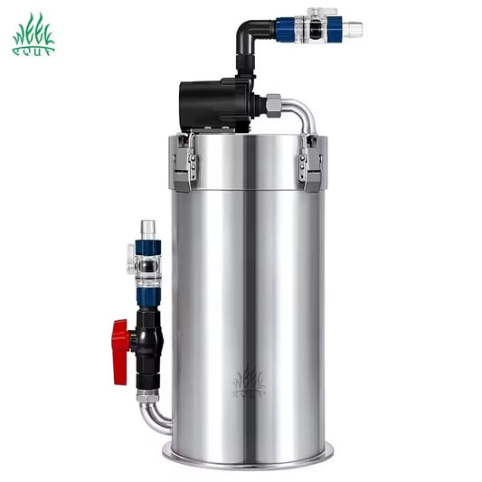 WEEK AQUA Steel canister filter with app controlled DC pump