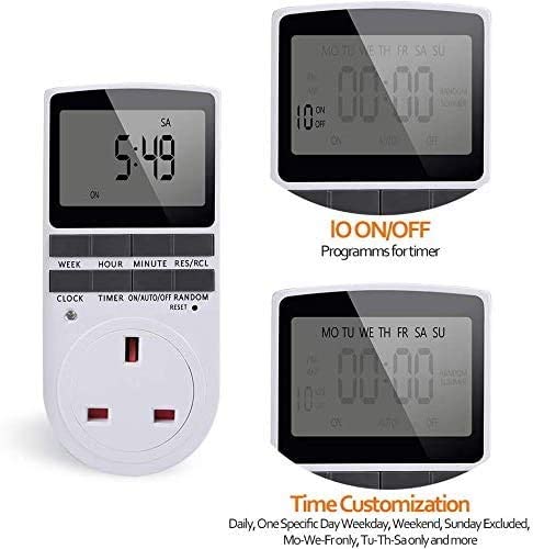Digital Timer Plug Socket – AquaMarket UAE
