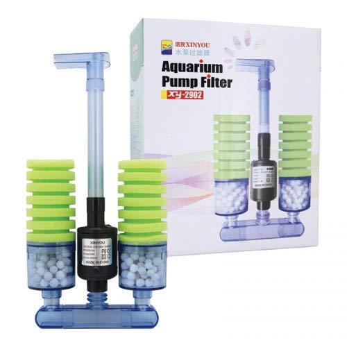 Double sponge filter with pump XY-2902
