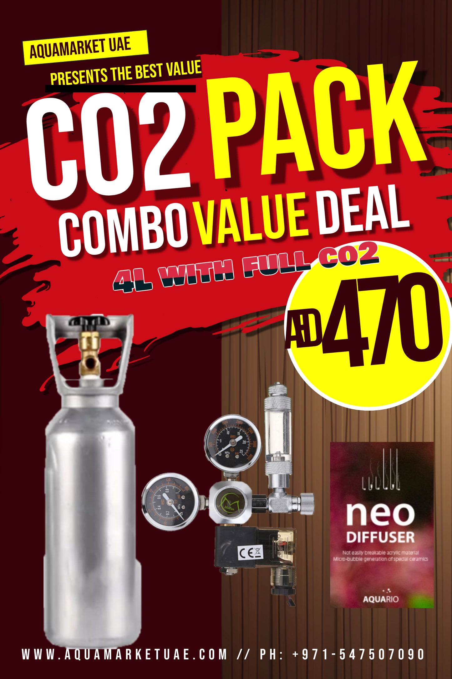 CO2 system Combo pack