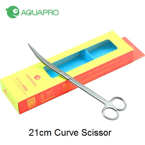 Aquapro Stainless steel Curved scissors