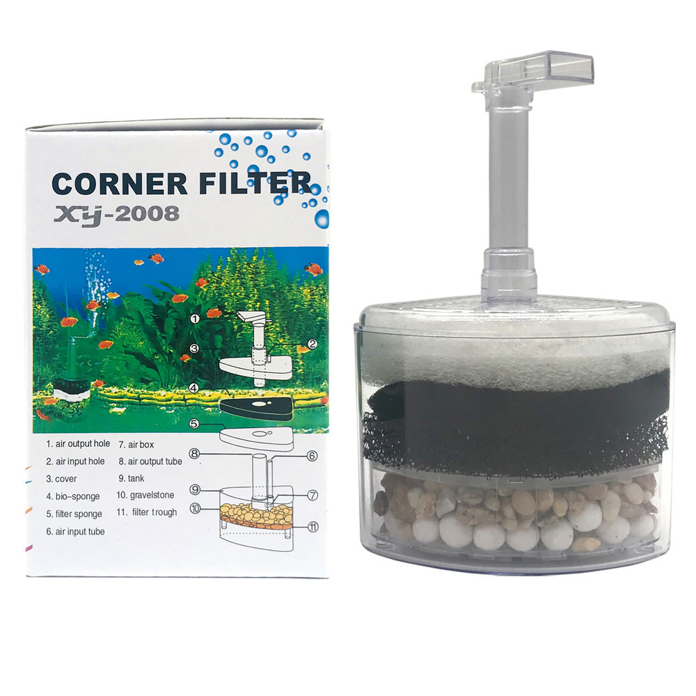 Biological corner filter